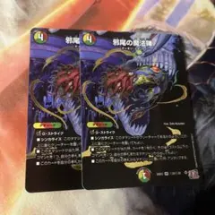 邪尾の魔法陣　2枚　シークレット