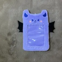 トレカケース 悪魔 デビル 紫