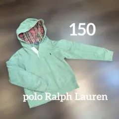 Ralph Lauren ラルフローレン カーキ　フード付き パーカー 150