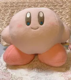 ☆もこふわキュート！【星のカービィ】ふわふわ 羊毛フェルト風BIGぬいぐるみ