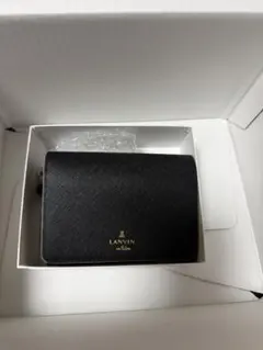 LANVIN en Bleu ディズニー55周年 マリー 二つ折り財布 ブラックのサムネイル