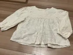 韓国　子供服　トップス　女の子　刺繍　コットン　長袖