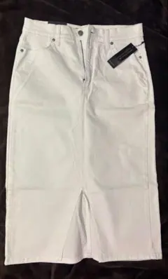 デニムスカート ひざ丈スカート