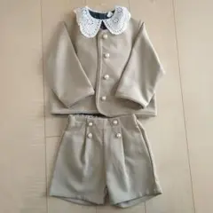 フォーマルセットアップ　女の子　90センチ　入園式