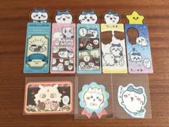 ちいかわ ハチワレ クリアしおり ダイカットステッカー 8点セット