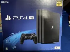 PS4 PRO 1TB 黒　箱付き　動作確認済　コントローラー付