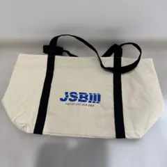 JSBIII トートバッグ アイボリー/ブラック