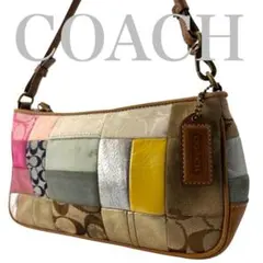Coach Patchwork Signature shoulderbag504