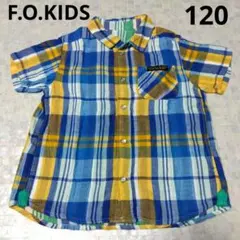 F.O.KIDS チェック柄シャツ 120cm 子ども服のサムネイル