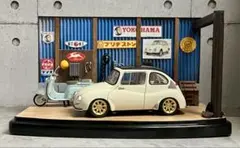 国産名車 1/24 マツダ R360 カスタム ガレージ ジオラマ ラビット旧車