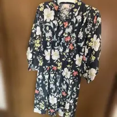 petit main 浴衣ドレス 100cm 花柄のサムネイル