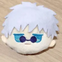 呪術廻戦 100均 100円ショップ フェイスぬいぐるみキーホルダー 五条悟