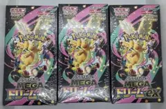 B*x様 ポケモンカードゲーム　MEGAドリームex シュリンク付3box