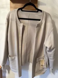 【新品未使用】stadio CLIPリバーシブル裏毛着流し 羽織り カーディガン