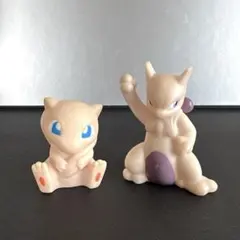 ポケモン　指人形　ミュウ　ミュウツー　2体セット