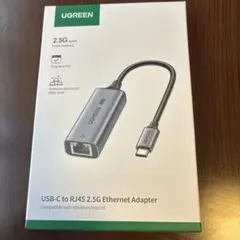 UGREENUSB-C to RJ45 2.5 Ethernet Adapter