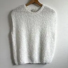 UNITED ARROWS UBC FANCY/YARN ノースリーブニット