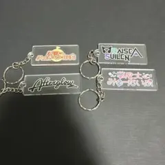 BanG Dream! × DAISO ロゴアクリルキーホルダー 4個セット