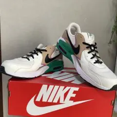 NIKE Air Max 11.5 ホワイト/ベージュ/グリーン/パープル