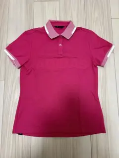 【美品】adidas ゴルフ ポロシャツ Lサイズ ピンク