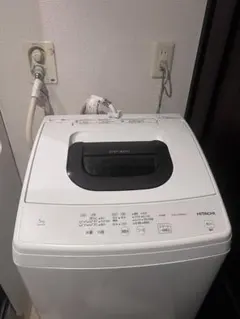 HITACHI 縦型洗濯機 5kg 本体のサムネイル
