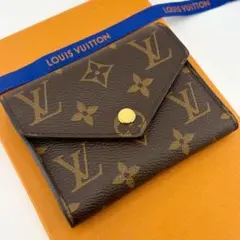 極美品✨】ルイヴィトン モノグラム ヴィクトリーヌ 三つ折り財布