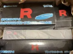 ポケモンカードゲーム ラバープレイマット ロケット団　他　サプライ4点セット