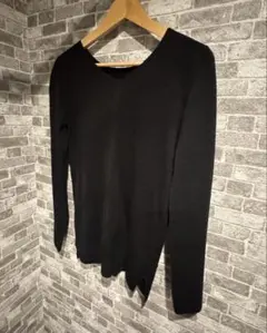 AZUL by MOUSSY 黒　ブラック Vネックセーター Mサイズ
