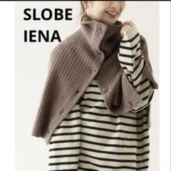 SLOBE IENA スローブイエナ ファインウールスヌード ブラウン