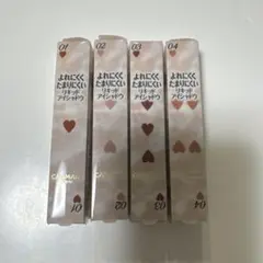 CANMAKE　よれにくくたまりにくい リキッドアイシャドウ　4本セット