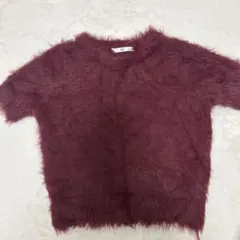 SLY バーガンディ 半袖 トップス