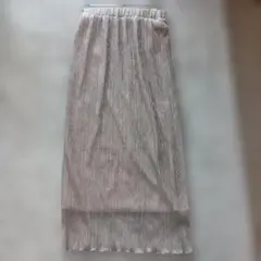 earth music & ecology ライトピンク ロングスカート F