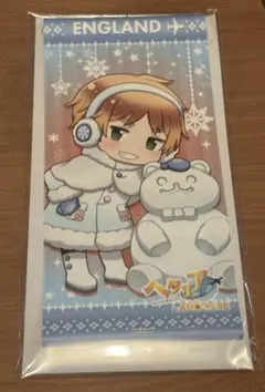 ヘタリア☆イギリス／AMOカフェ特典 ポストカード アモカフェ 日丸屋