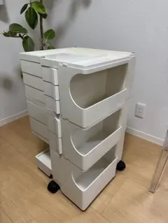 正規品　Kartell ラウンドエレメント3段 キャスター 天板セット 正規品 Kartell ラウンドエレメント3段 キャスター 天板セット - メルカリ