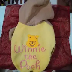 ウィニー・ザ・プー フード付き犬服（３号）