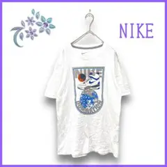 【NIKE】半袖Tシャツ プリント スニーカー バスケットボール M
