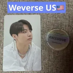 BTS PTD Weverse US アメリカ 特典 トレカ ジョングク グク