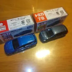 【トミカ】新旧レヴォーグのサムネイル