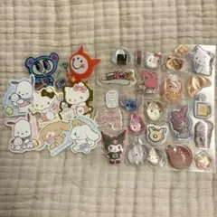 シール おすそわけ ボンボンドロップ うるちゅる スティッチ マイメロ キティ