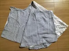 授乳ケープ ストライプ(いちご柄)