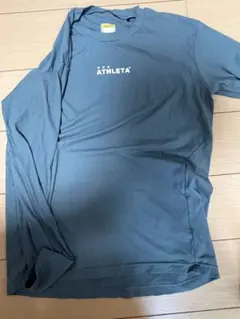 ATHLETA 長袖シャツ ブルー Lサイズのサムネイル