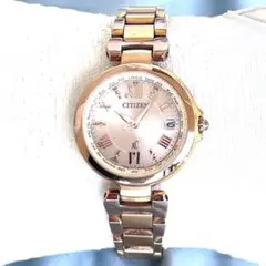 美品❣クロスシー xC　ハッピーフライト H240　ゴールド　電波ソーラー 稼働