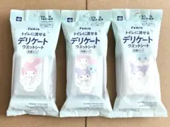 Femia デリケートウエットシート 冷感 クロミ マイメロ ミンティサボン