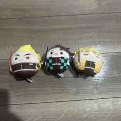 鬼滅の刃 ぬいぐるみ 3体セット　ふわころりん