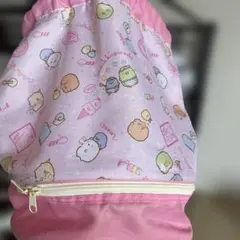 すみっコぐらし プ-ルナップザック ピンク