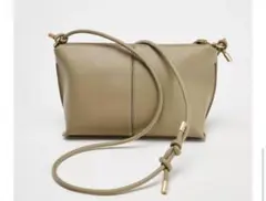 ZARA ザラ ノットクロスボディバッグ グリーン 新品 完売品