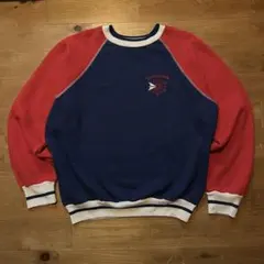 80's Reebok トレーナー アメリカ製 ツートーン　リーボック　M