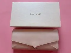 Luria 4℃大人気即完売ルーセントレター上品ビジューピンク長財布ルリア箱付きのサムネイル