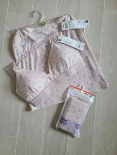 GU ブラレット S ボクサーショーツ M クロップドキャミソールセット新品