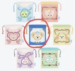 ダッフィー＆フレンズ 20周年ランダム巾着　ダッフィー